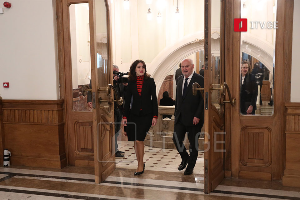 საგარეო საქმეთა სამინისტროში მაკა ბოჭორიშვილისა და ეუთო-ს გენერალური მდივნის, ფერიდუნ სინირლიოღლუს შეხვედრა მიმდინარეობს
