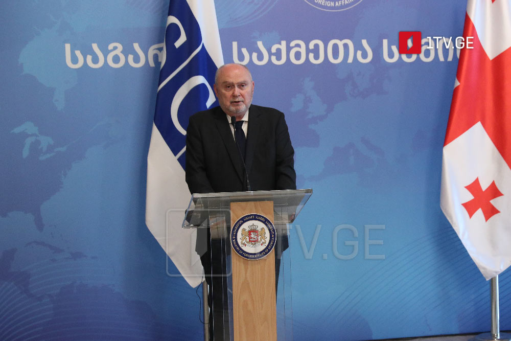 ფერიდუნ სინირლიოღლუ - გვსურს, ჩავერთოთ საქართველოში უსაფრთხოების განმტკიცებისთვის ყველანაირი თვალსაზრისით, ყველა იმ საშუალებით, რომელიც ჩვენს ორგანიზაციას აქვს