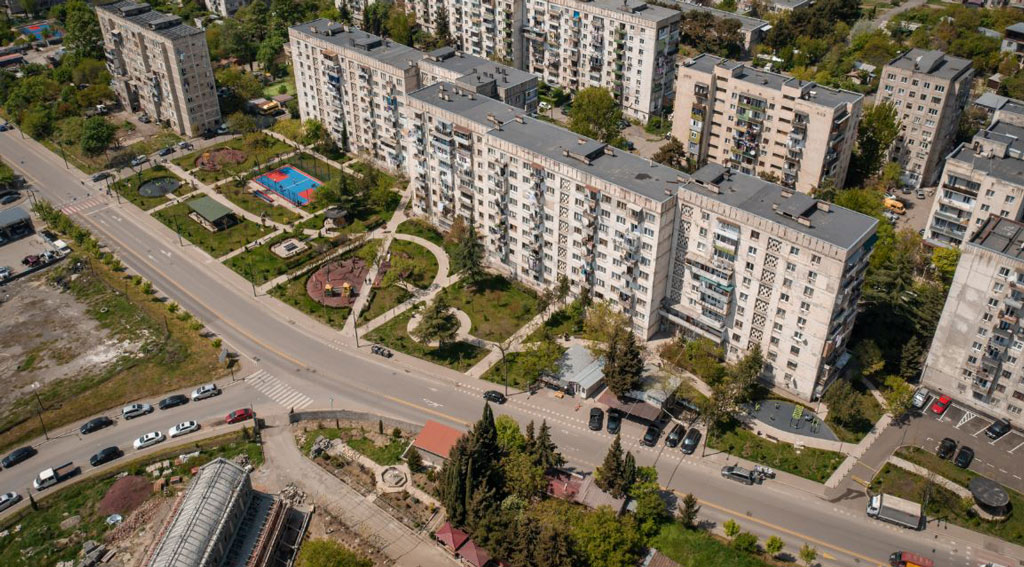 გლდანის მერვე მიკრორაიონში, 11 500 კვადრატულ მეტრ ფართობზე სკვერი ეწყობა