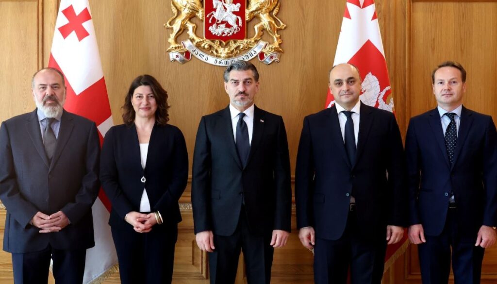 მიხეილ ყაველაშვილი საქართველოს ახლად დანიშნულ ელჩებს, კონსტანტინე ქვაჩაკიძეს, გია მაჭარაძეს, სოფიო ქაცარავას და დავით მექვაბიშვილს შეხვდა