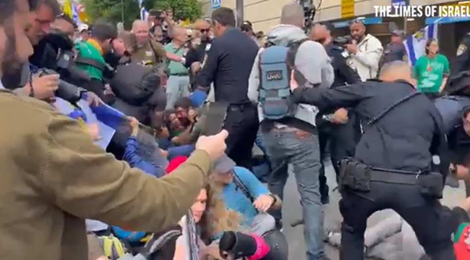პოლიციამ იერუსალიმში, ქნესეთთან ანტისამთავრობო აქცია დაშალა, დაკავებულია, სულ მცირე, აქციის ერთი მონაწილე