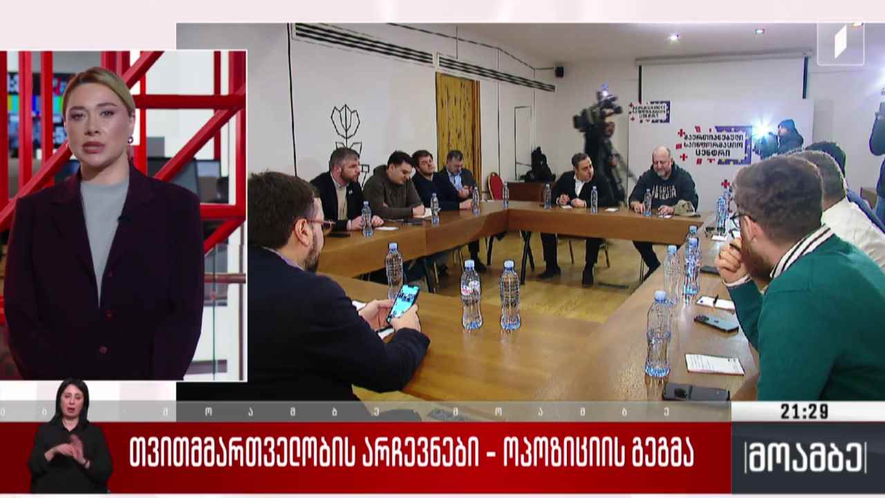 თვითმმართველობის არჩევნები - ოპოზიციის გეგმა 