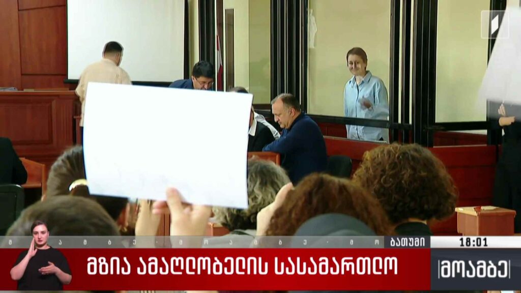 მზია ამაღლობელის პროცესი 