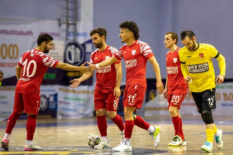 ფუტსალის ლიგის რეგულარული სეზონი დასრულდა - ჩემპიონობისთვის ოთხი გუნდი იბრძოლებს #1TVSPORT