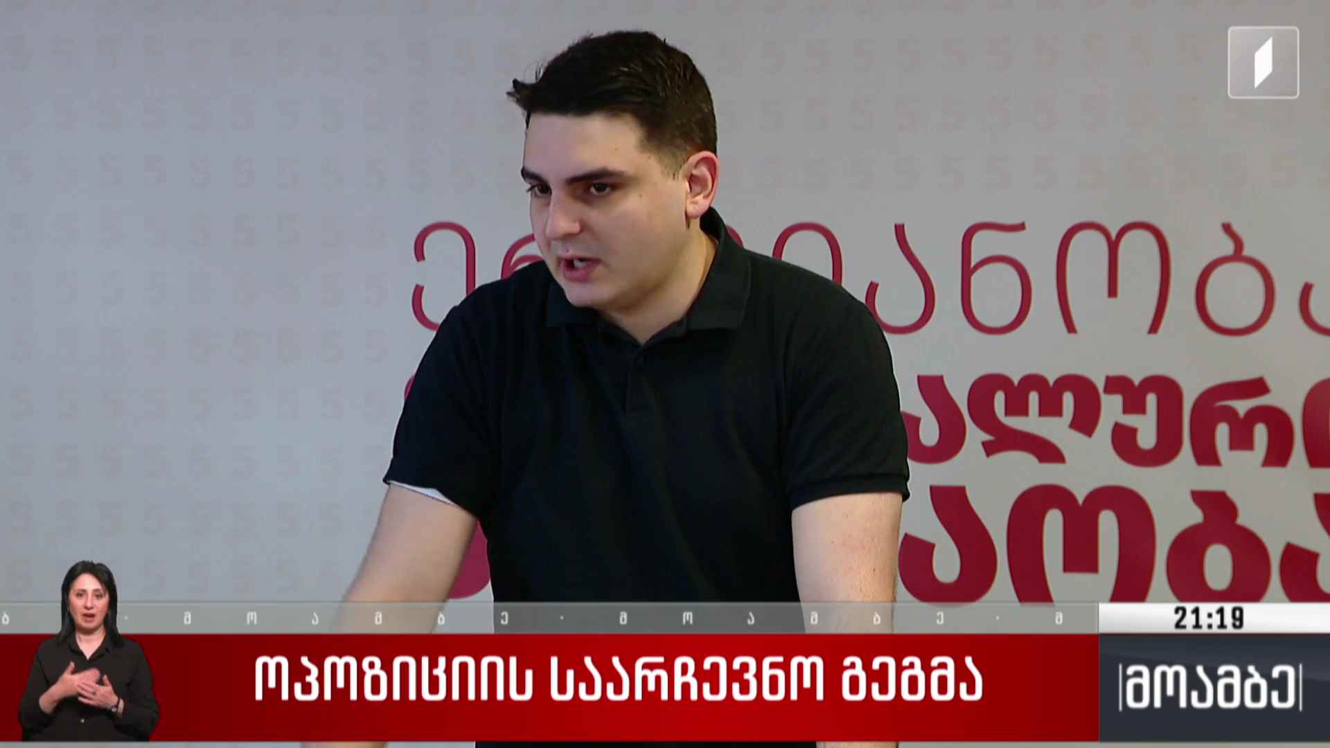 ოპოზიციის საარჩევნო გეგმა 