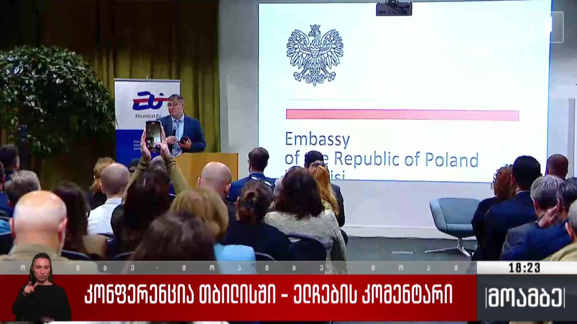 კონფერენცია თბილისში - ელჩების კომენტარი