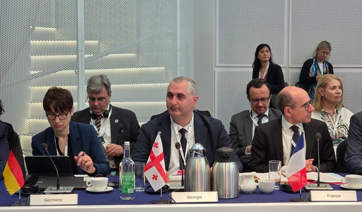 ლაშა ხუციშვილი ევროპის რეკონსტრუქციისა და განვითარების ბანკის მმართველთა საბჭოს სესიაზე სიტყვით გამოვიდა