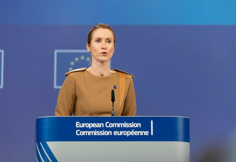 კაია კალასი მიესალმება დონალდ ტრამპის მკაცრ პოზიციას რუსეთის მიმართ, მაგრამ 50-დღიან ულტიმატუმს ძალიან ხანგრძლივს უწოდებს