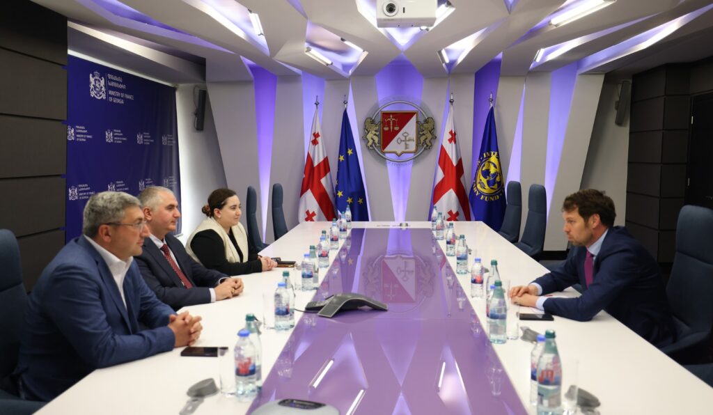 ლაშა ხუციშვილი საერთაშორისო სავალუტო ფონდის აღმასრულებელ დირექტორს შეხვდა