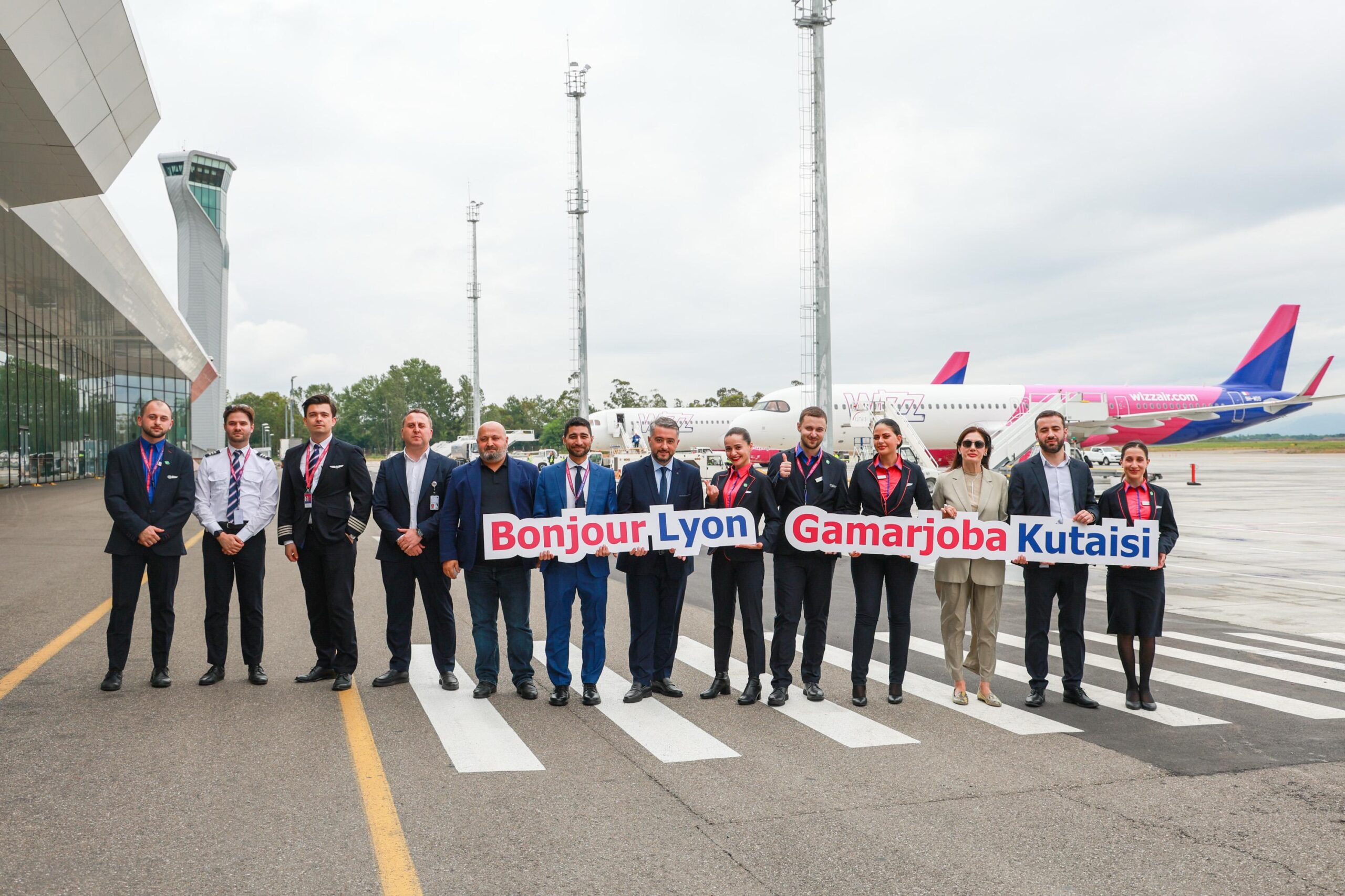 ქუთაისსა და ლიონს შორის პირდაპირი რეგულარული ავიამიმოსვლა დაიწყო