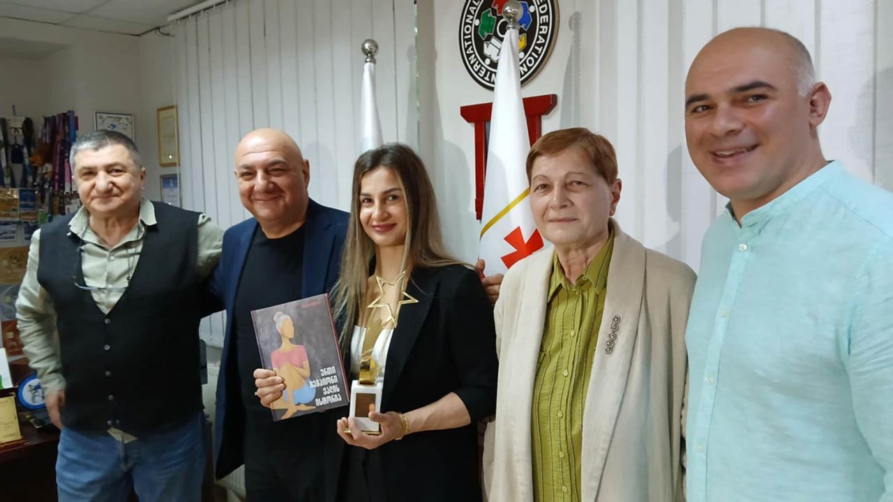 ეთერ ლიპარტელიანი 2024 წლის საუკეთესო ქალი სპორტსმენია #1TVSPORT
