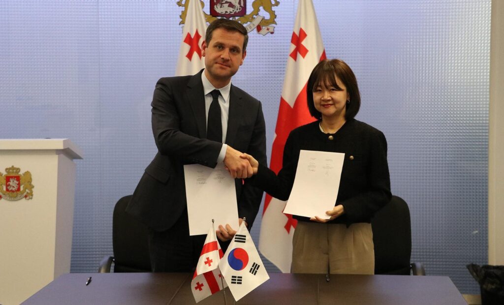 საქართველოსა და კორეის რესპუბლიკას შორის ინვესტიციების ორმხრივი ხელშეწყობისა და დაცვის შესახებ შეთანხმების პროექტზე მოლაპარაკებების მეხუთე რაუნდი გაიმართა