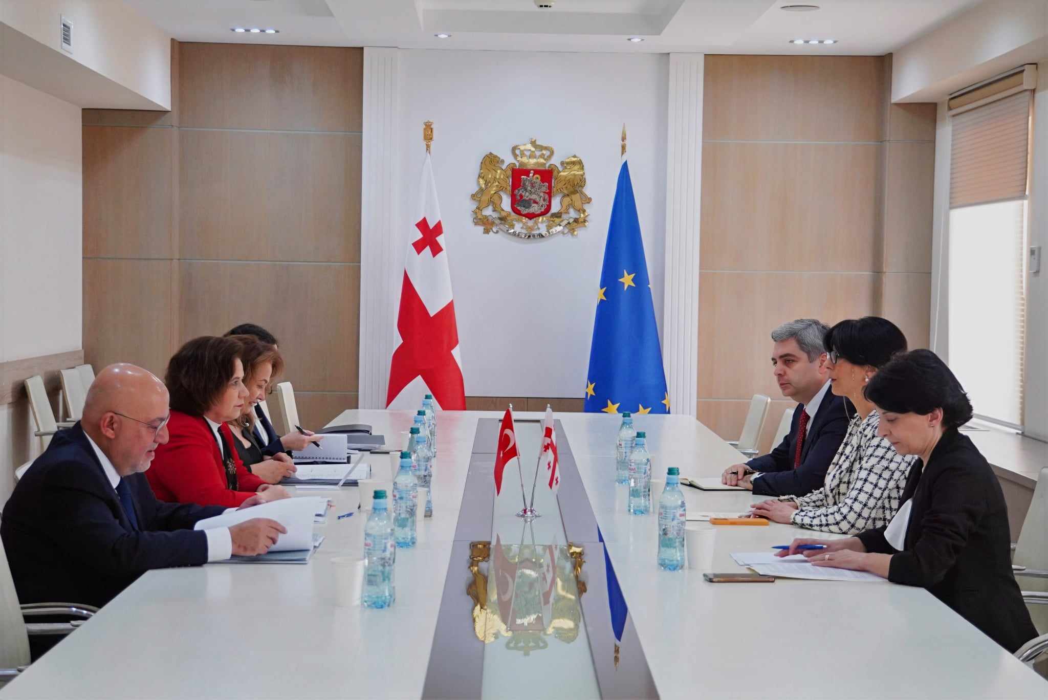 თეა ახვლედიანმა თურქეთის საგარეო საქმეთა მინისტრის მოადგილესთან შეხვედრა გამართა