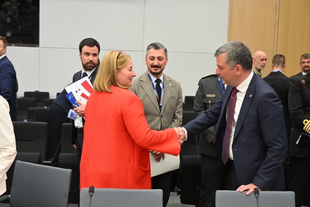 საქართველოს თავდაცვის მინისტრის პირველმა მოადგილემ, პაატა პატიაშვილმა ნატო-ს შტაბ-ბინაში რამშტაინის ფორმატის მორიგ შეხვედრაში მიიღო მონაწილეობა