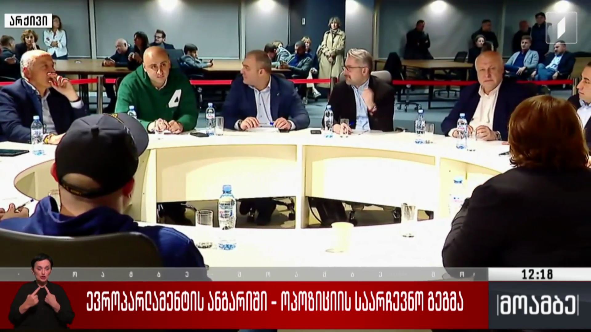 ევროპარლამენტის ანგარიში - ოპოზიციის საარჩევნო გეგმა