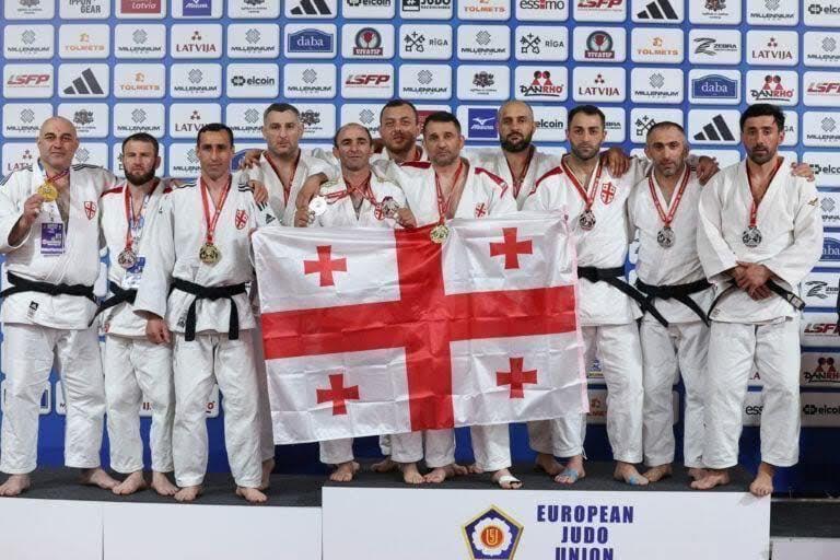 საქართველოს თავდაცვის ძალების სამხედროები ვეტერან ძიუდოისტთა ევროპის ჩემპიონატიდან ოქროს მედლებით დაბრუნდნენ