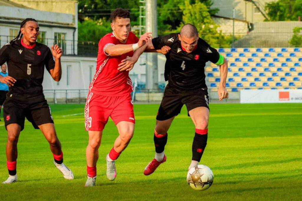 საქართველოს 19-წლამდე ნაკრებმა მოლდოვის ტურნირზე პირველი მატჩი გამართა #1TVSPORT