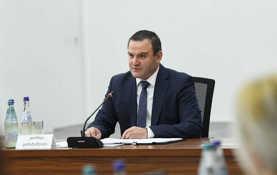 საქართველოს გენერალური აუდიტორი გიორგი გაბიტაშვილი გახდა