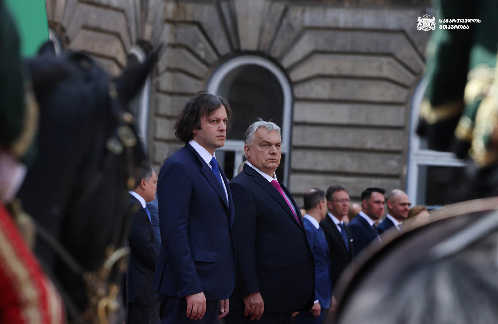 ირაკლი კობახიძე ვიქტორ ორბანს შეხვდა