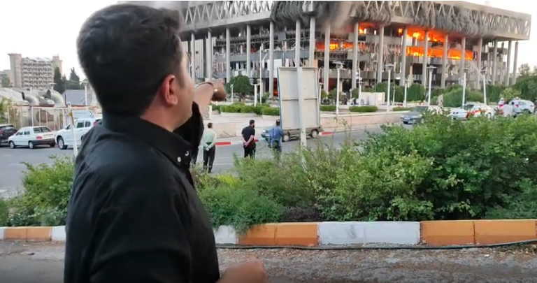 ირანის სახელმწიფო ტელევიზიაში აცხადებენ, რომ დაბომბვის შედეგად ტელევიზიის რამდენიმე თანამშრომელი დაიღუპა