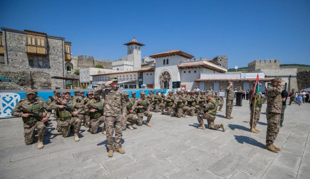 რეზერვისტებმა რაბათის ციხეზე ფიცი დადეს