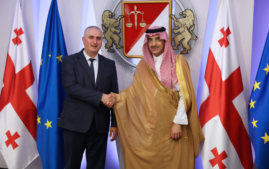 ლაშა ხუციშვილი საქართველოში ვიზიტით მყოფ საუდის არაბეთის განვითარების ფონდის აღმასრულებელ დირექტორს შეხვდა