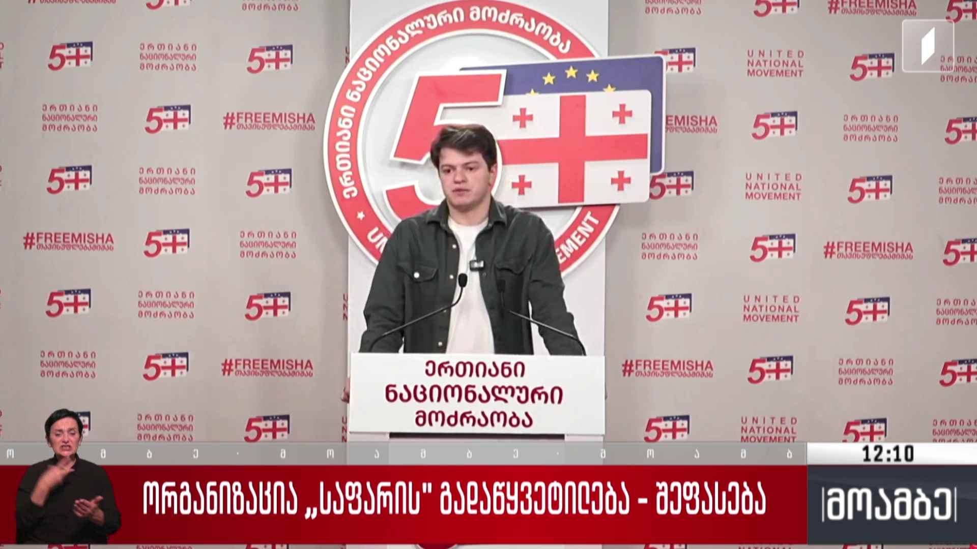 ორგანიზაცია „საფარის“ გადაწყვეტილება - შეფასება