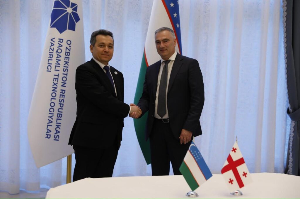 პაატა სალია უზბეკეთის დიგიტალიზაციისა და ტრანსფორმაციის მინისტრს შეხვდა