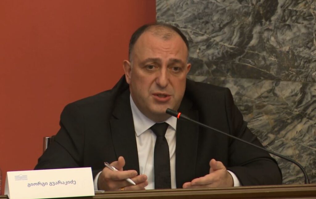 გიორგი გვარაკიძე - მკაცრი პოლიტიკა იქნება გატარებული, განსაკუთრებით, ნარკორეალიზატორების მიმართ