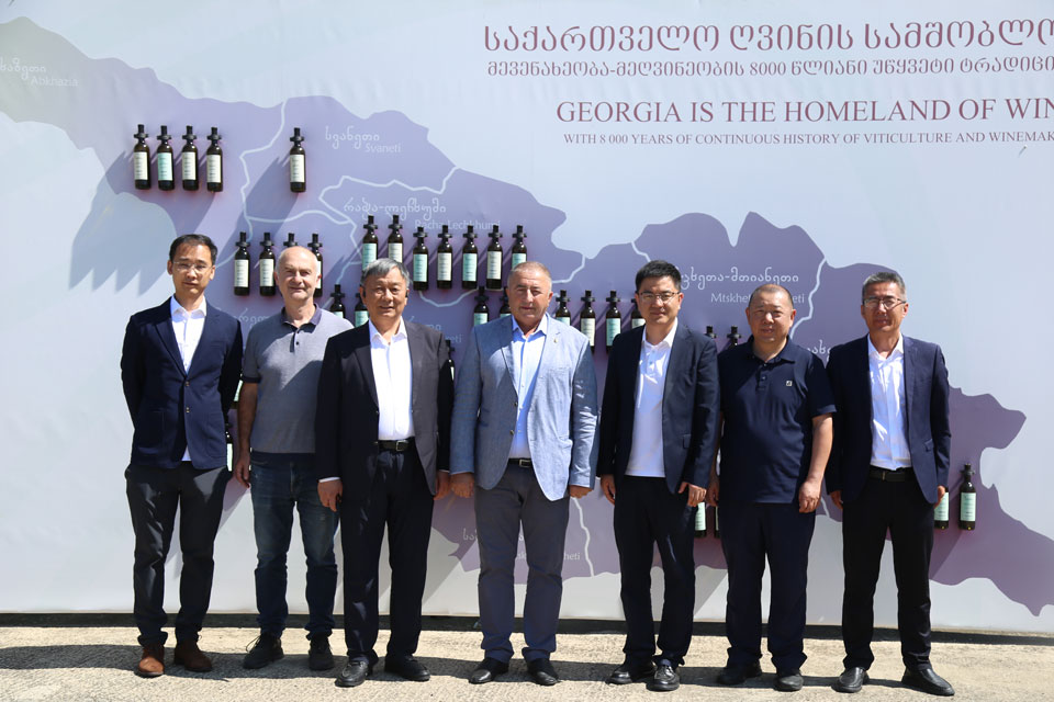გარემოს დაცვისა და სოფლის მეურნეობის სამინისტრო - მევენახეობა-მეღვინეობის სფეროში საქართველო-ჩინეთის თანამშრომლობა ღრმავდება