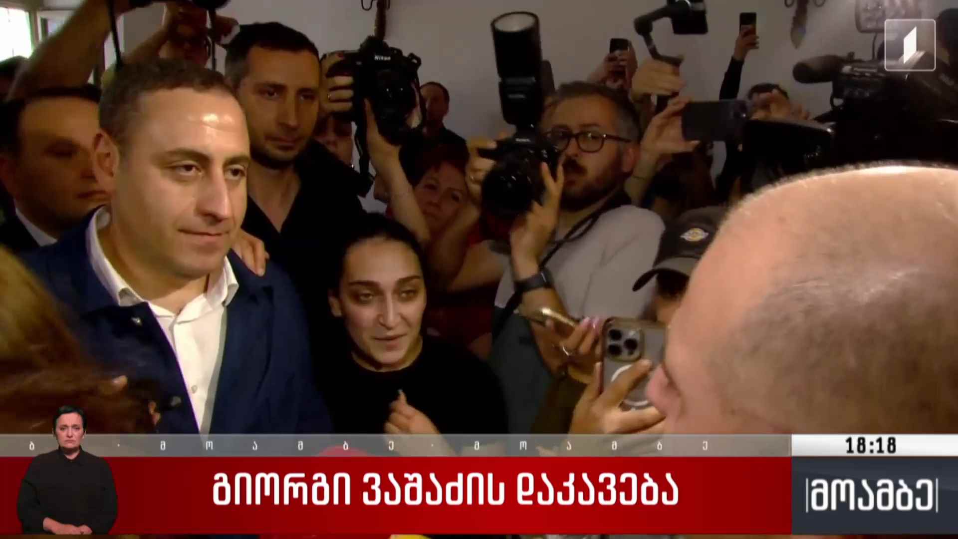 გიორგი ვაშაძის დაკავება