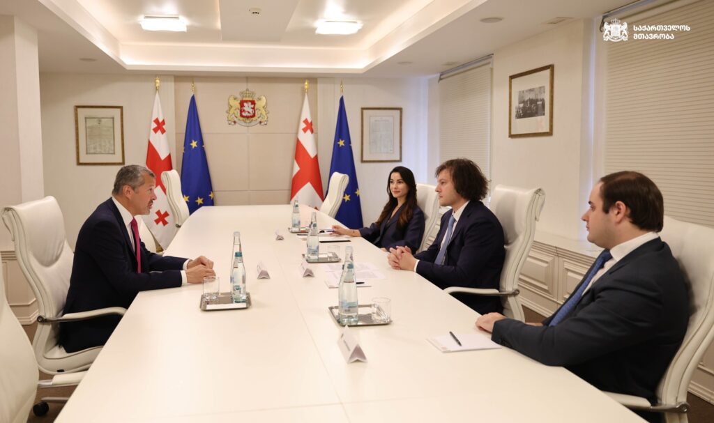 ირაკლი კობახიძე საერთაშორისო საზღვაო ორგანიზაციის გენერალურ მდივანს, არსენიო დომინგესს შეხვდა