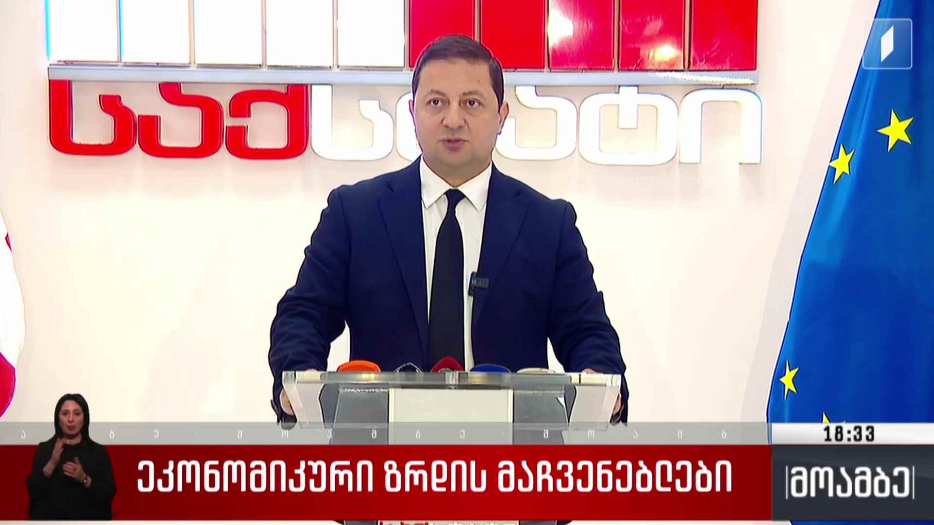 ეკონომიკური ზრდის მაჩვენებლები