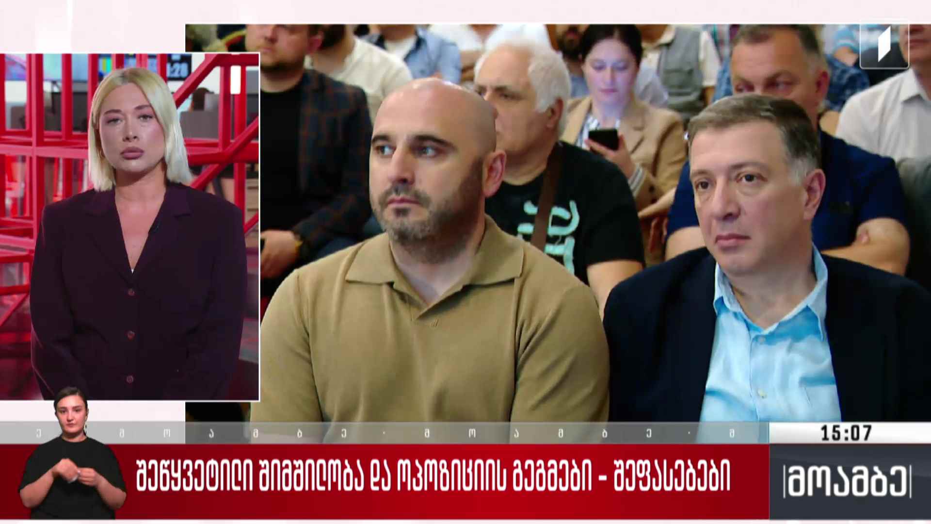 შეწყვეტილი შიმშილობა და ოპოზიციის  გეგმები - შეფასებები
