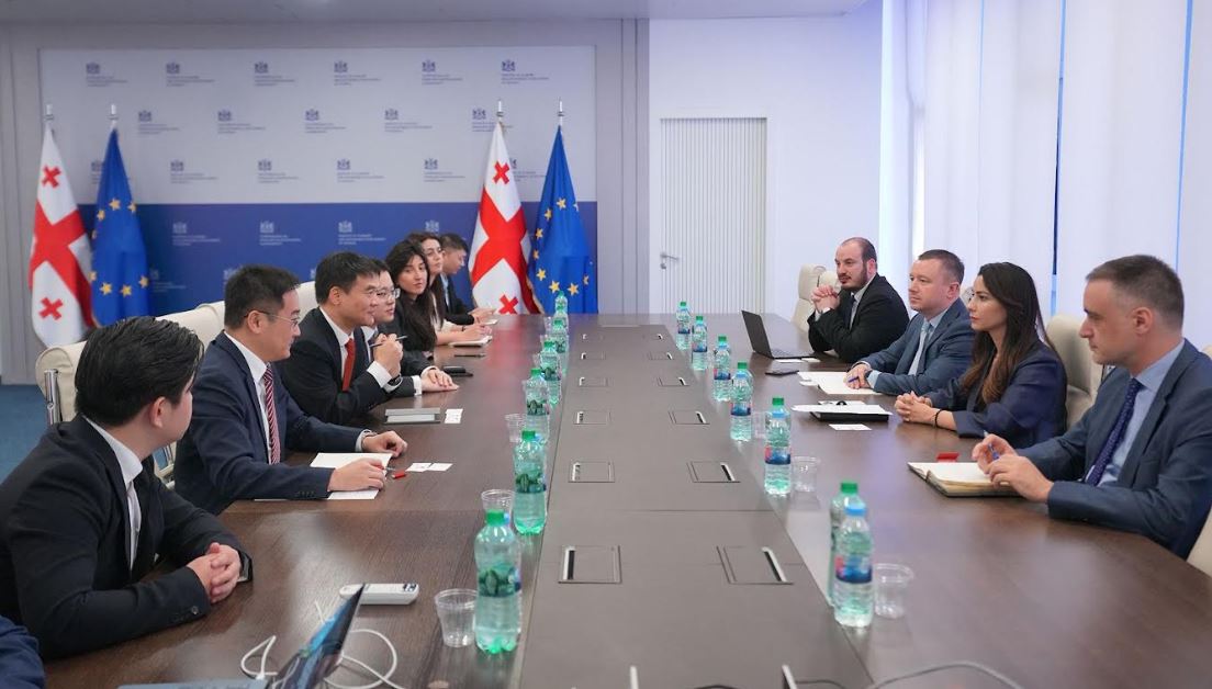 მარიამ ქვრივიშვილი ჩინური კორპორაცია „ჰუავეის“ დელეგაციას შეხვდა