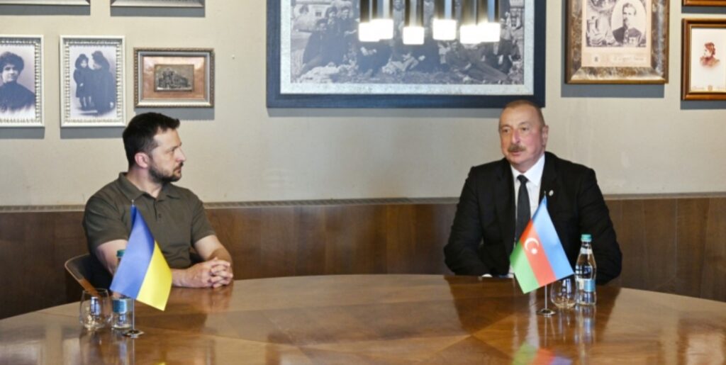 ვოლოდიმირ ზელენსკისა და ილჰამ ალიევს შორის სატელეფონო საუბარი გაიმართა