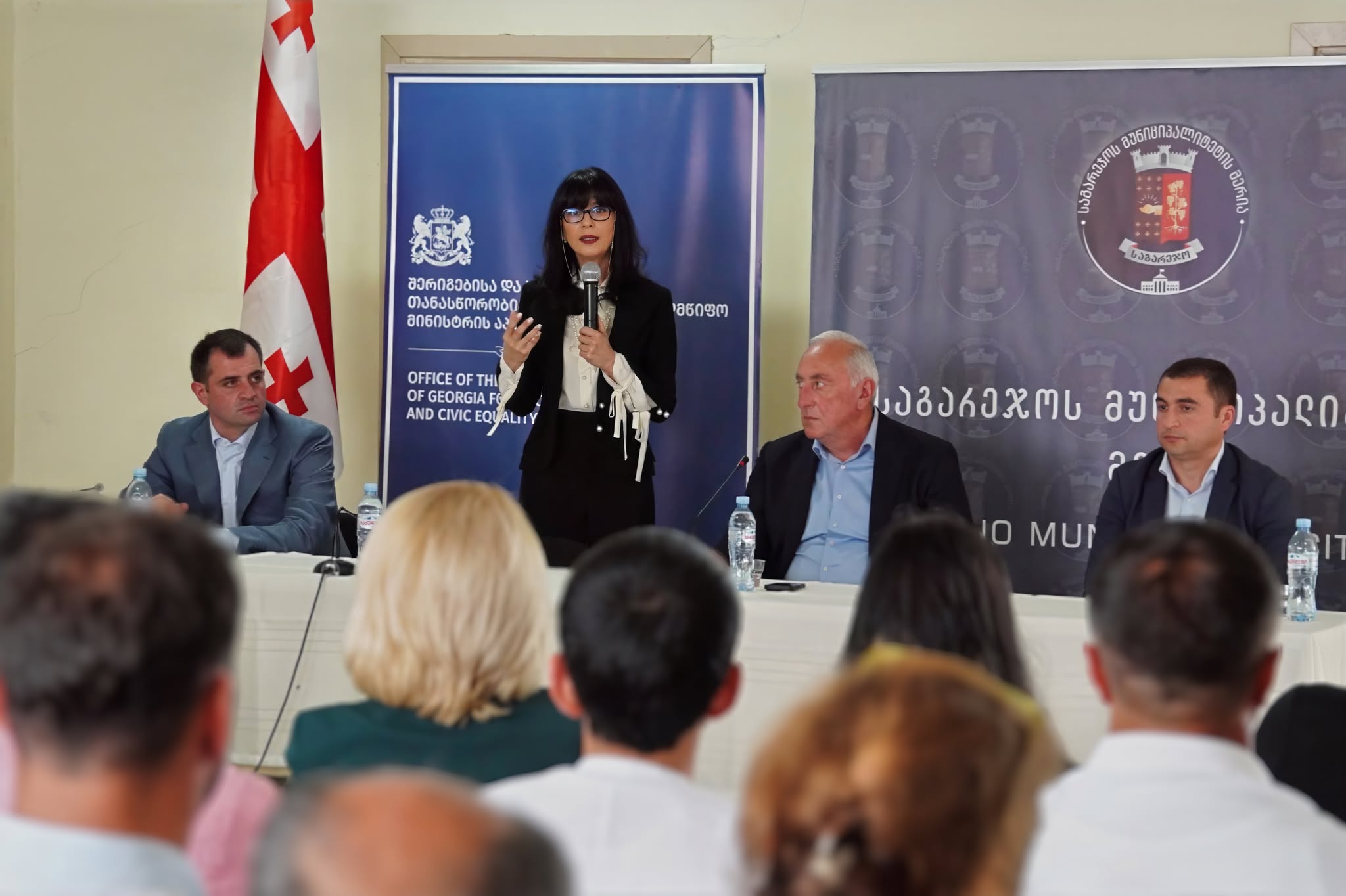 თეა ახვლედიანი ლამბალოს, მუღანლოს, დუზაგრამისა და თულარის სოფლების მოსახლეობას შეხვდა 