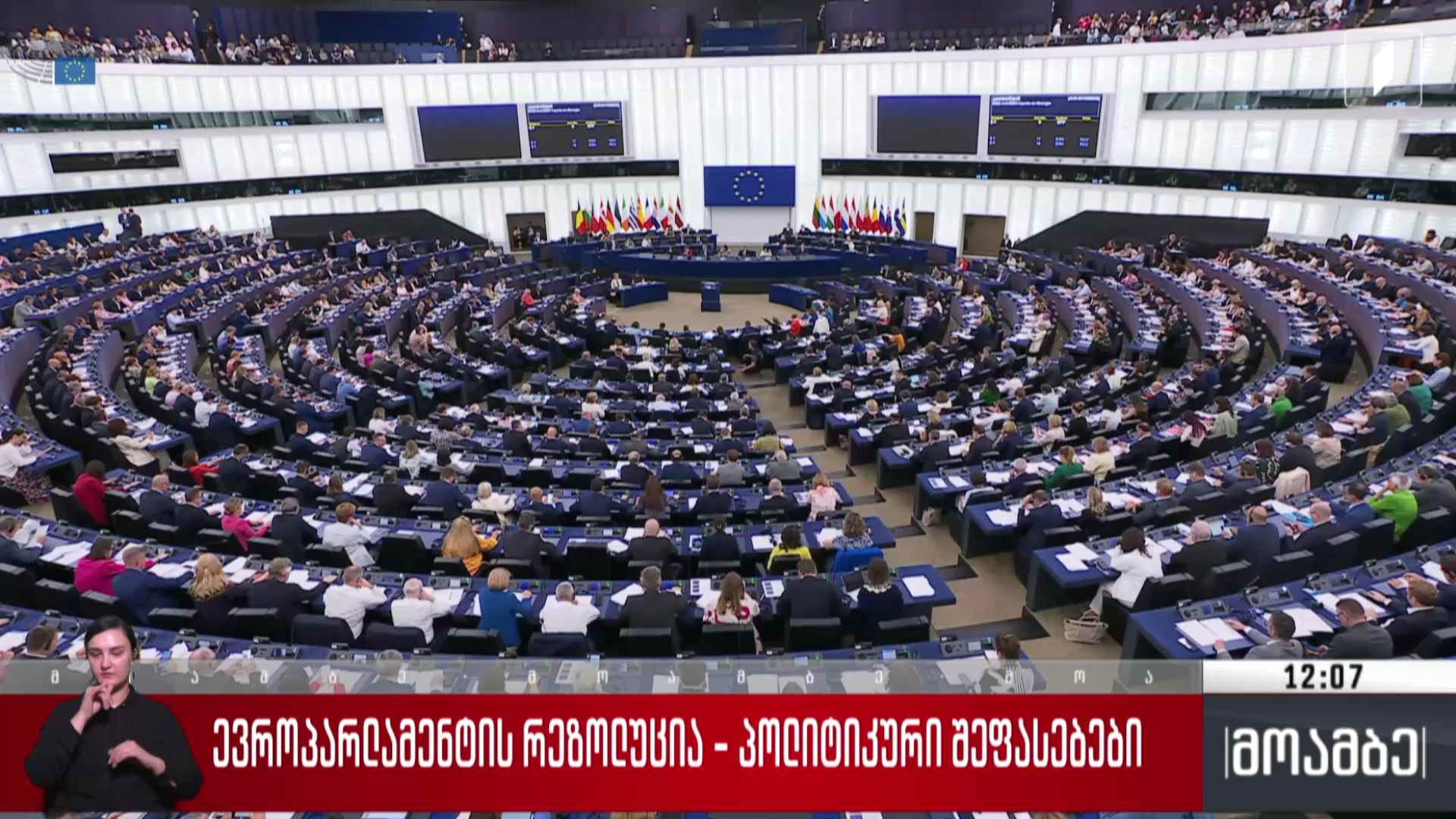 ევროპარლამენტის რეზოლუცია - პოლიტიკური შეფასებები