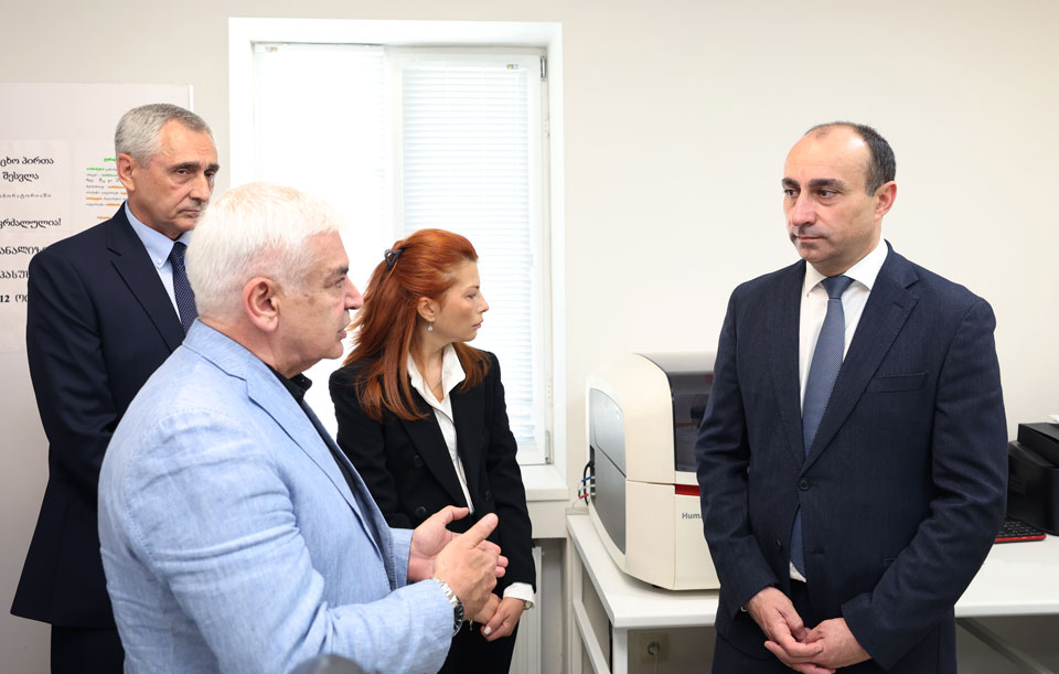 საქართველოს შინაგან საქმეთა მინისტრი სამინისტროს ჯანმრთელობის დაცვის სამსახურის ინფრასტრუქტურას გაეცნო