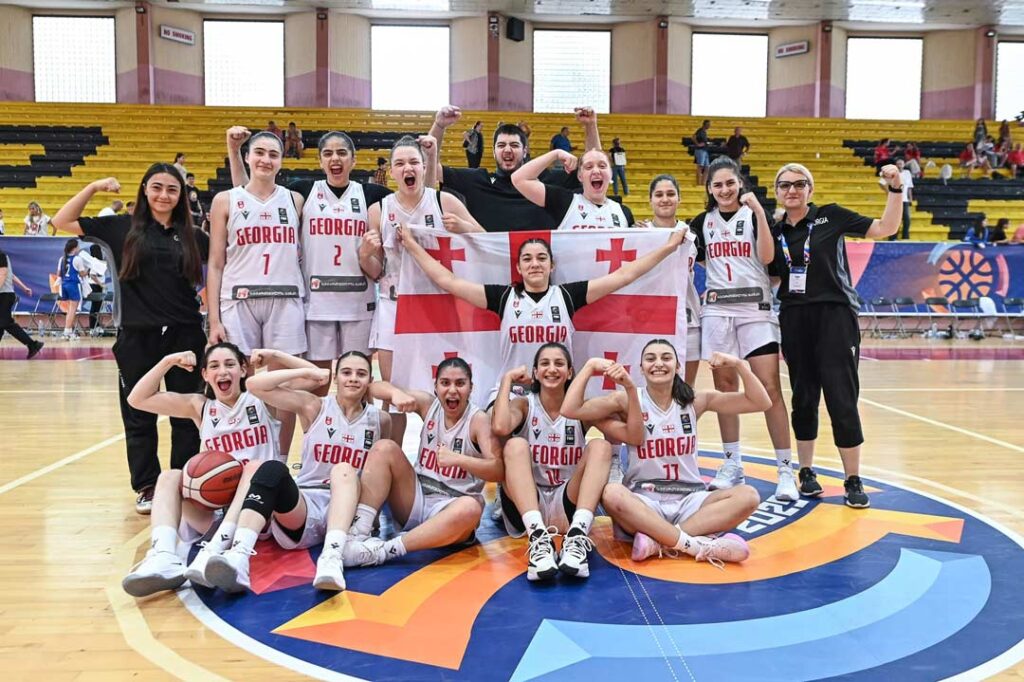 საქართველოს 16-წლამდე კალათბურთელ გოგონათა ნაკრებმა ევრობასკეტის C დივიზიონი მეხუთე ადგილზე დაასრულა #1TVSPORT