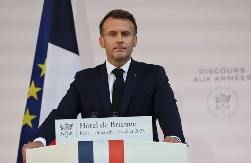ემანუელ მაკრონი აცხადებს, რომ საფრანგეთი თავდაცვის ბიუჯეტს დაჩქარებული წესით გაზრდის
