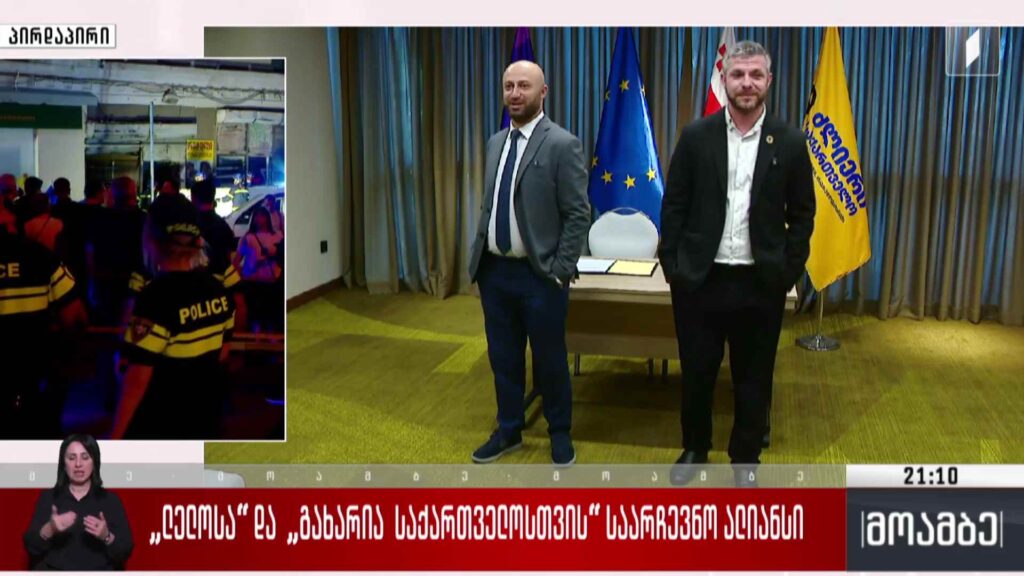 „ლელოსა“ და „გახარია საქართველოსთვის“ საარჩევნო ალიანსი 
