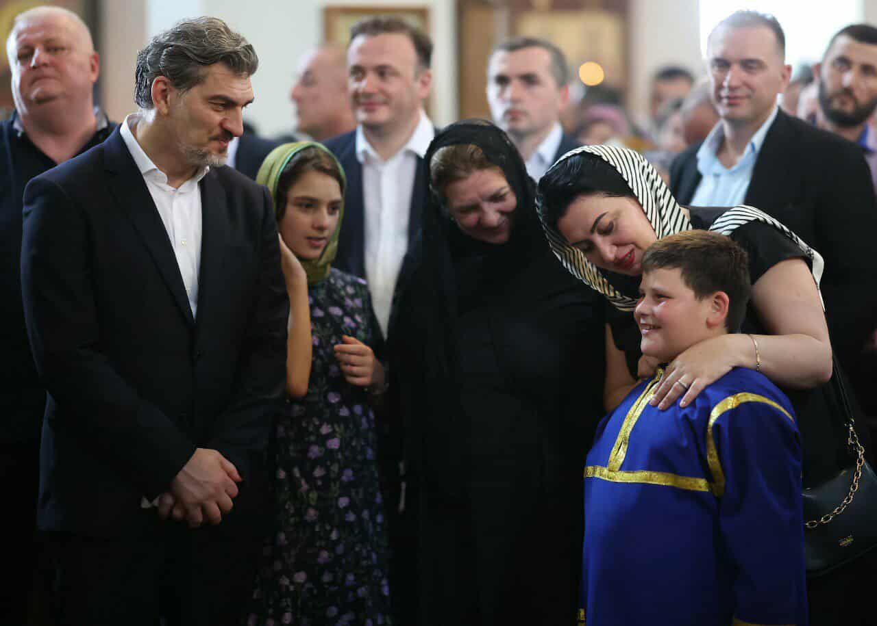 მიხეილ ყაველაშვილი ზუგდიდში, ვლაქერნობასთან დაკავშირებით სადღესასწაულო საღმრთო ლიტურგიას დაესწრო