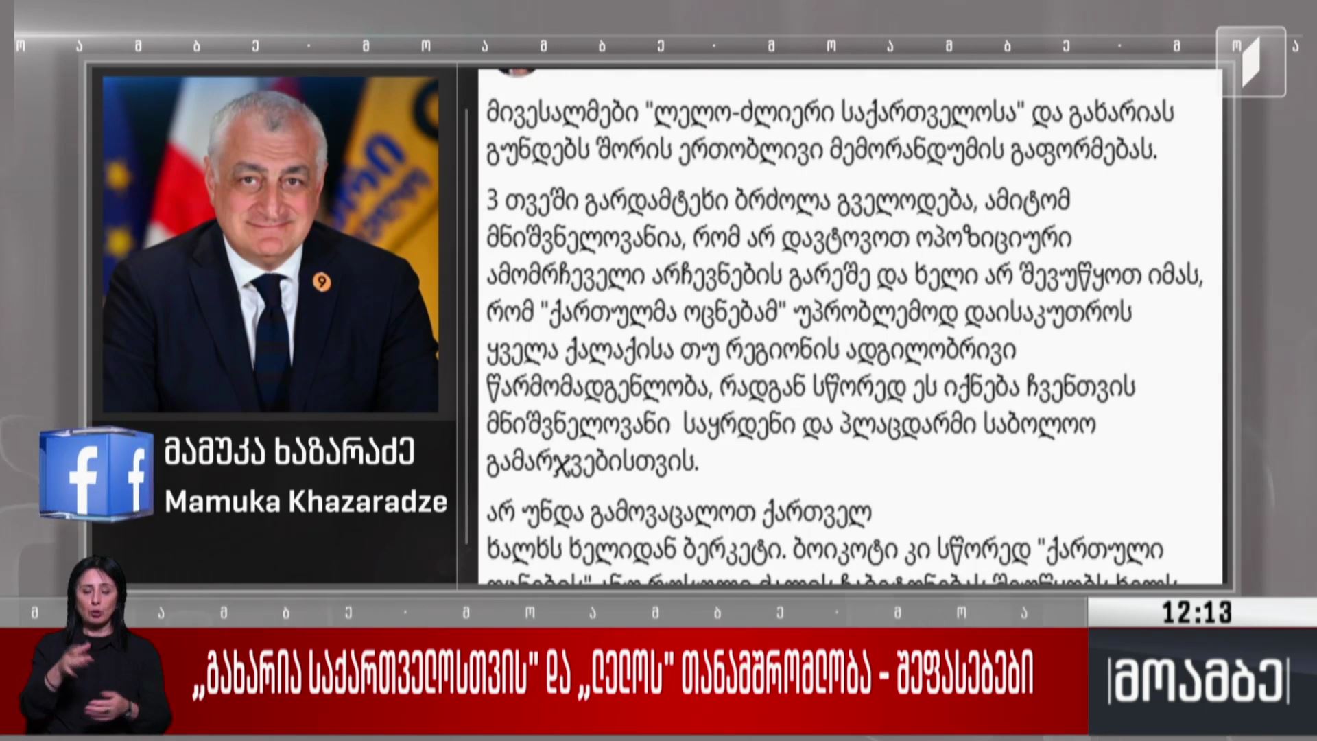 „გახარია საქართველოსთვის“ და „ლელოს“ თანამშრომლობა - შეფასებები