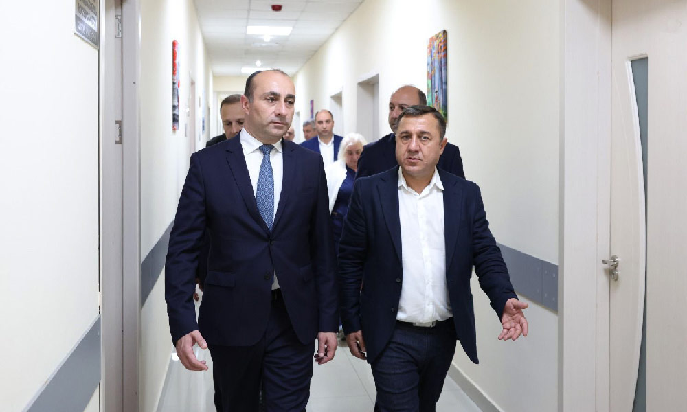 შინაგან საქმეთა მინისტრმა გორში თავდასხმის შედეგად დაჭრილი და დაშავებული პოლიციელები მოინახულა
