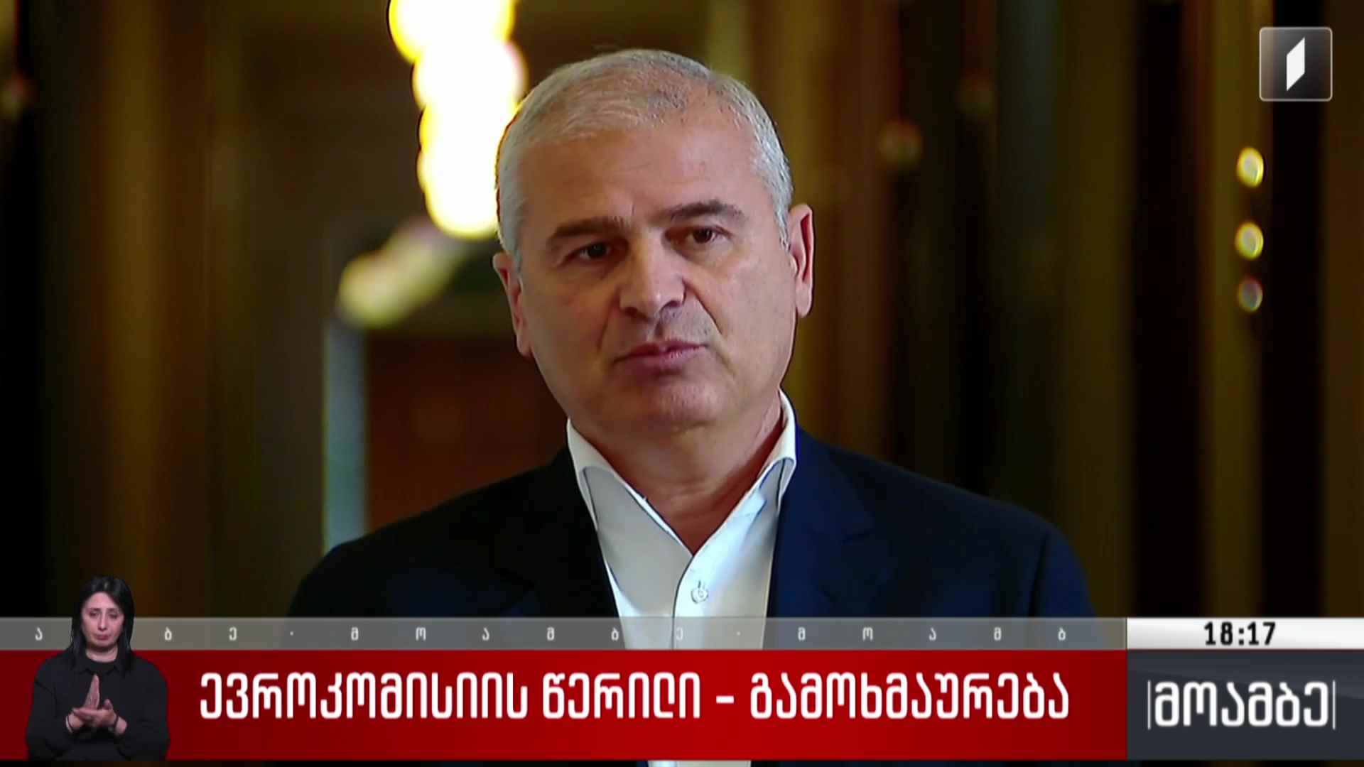 ევროკომისიის წერილი - გამოხმაურება