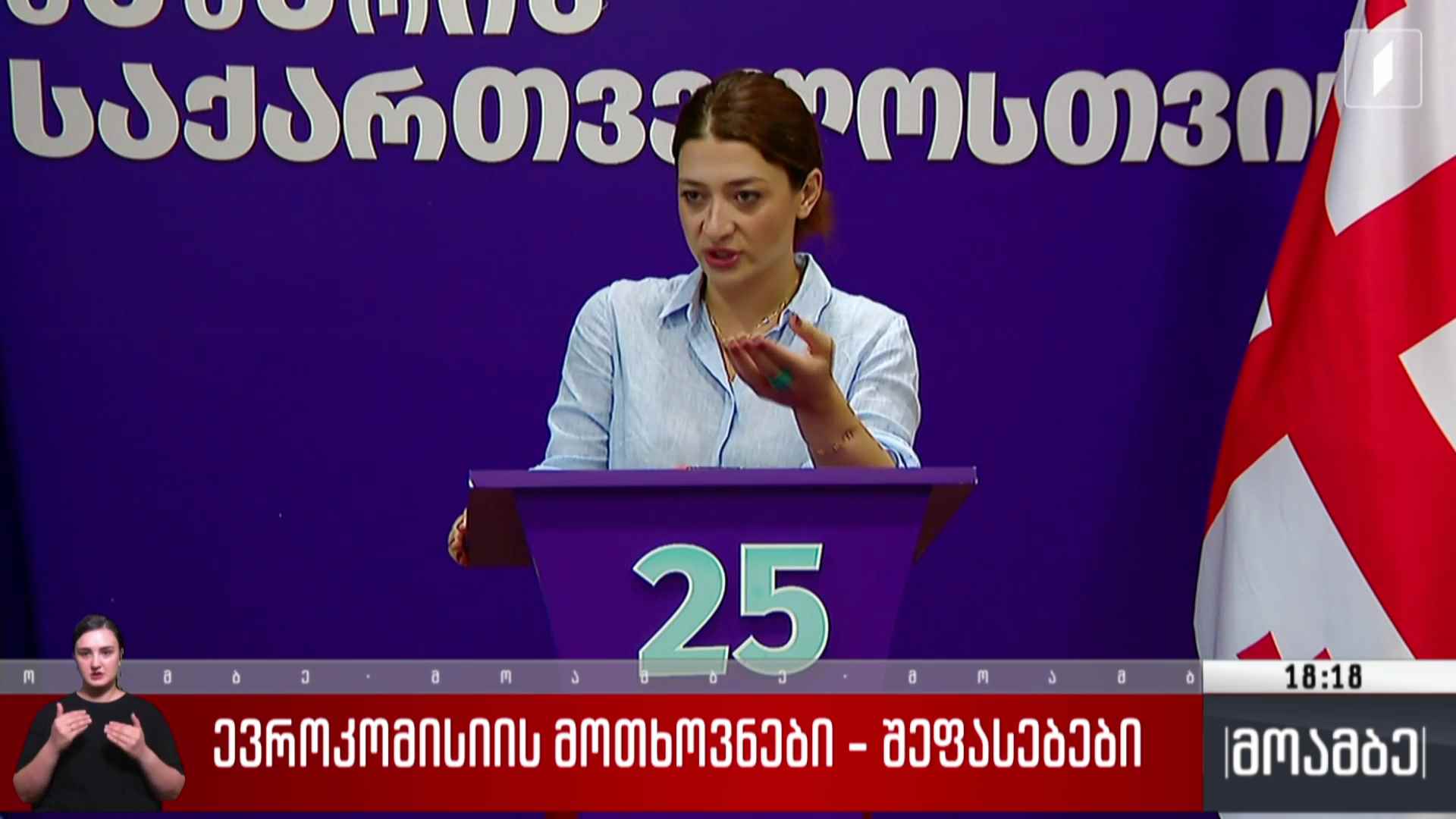 ევროკომისიის მოთხოვნები - შეფასებები 