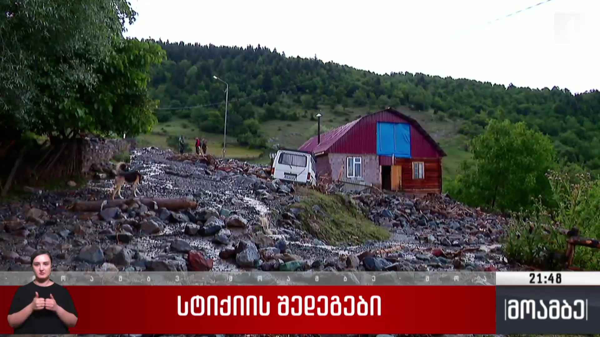 სტიქიის შედეგები 