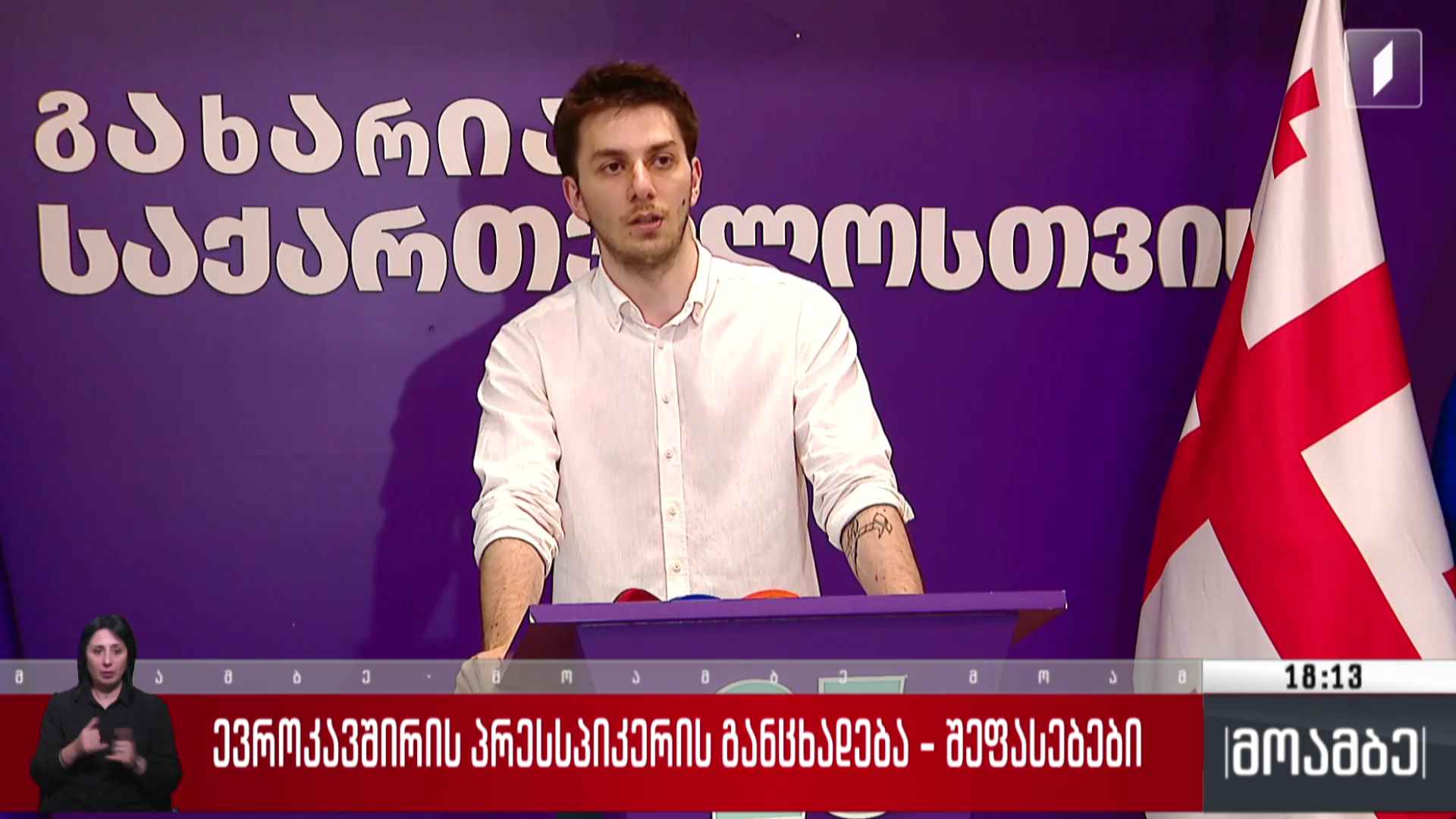 ევროკავშირის პრესსპიკერის განცხადება - შეფასებები 