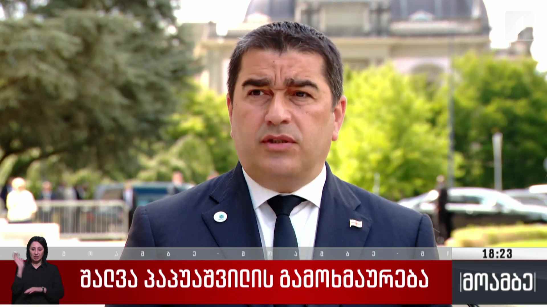 შალვა პაპუაშვილის გამოხმაურება